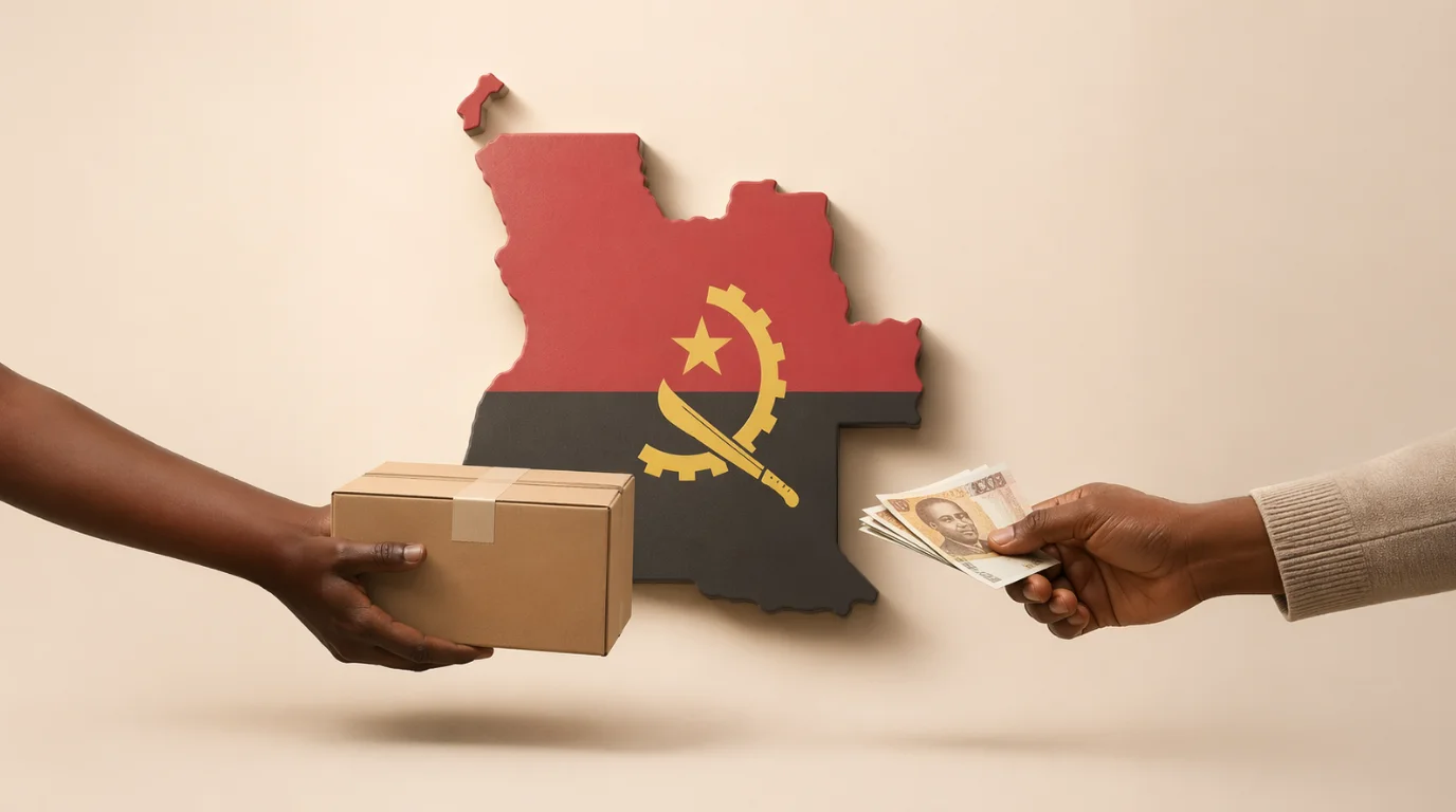 Cash on delivery em Angola: Lojas com pagamento na entrega 2026