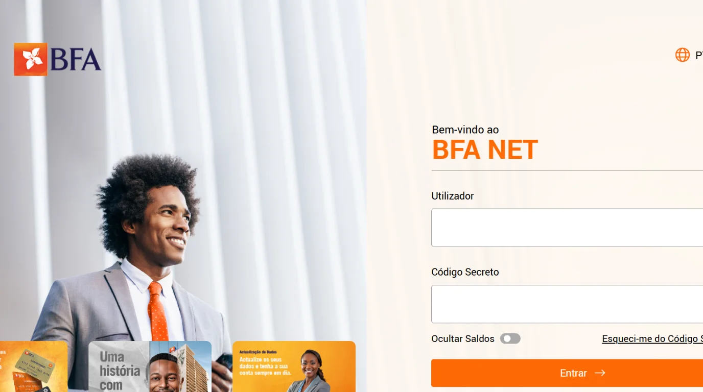 BFA Net: Como funciona o Internet Banking do BFA