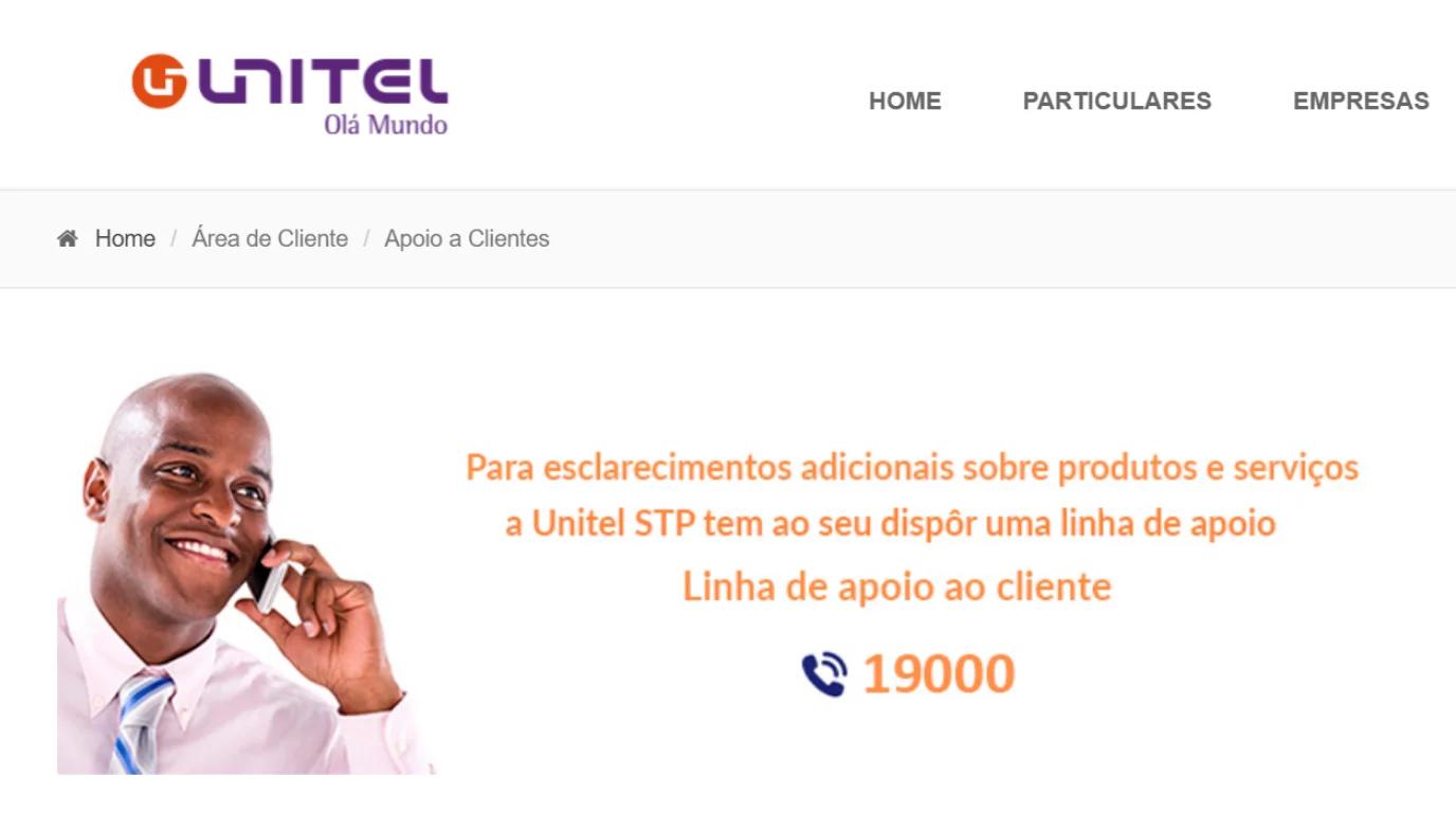 Apoio ao cliente Unitel: Como funciona? Onde reclamar para ser ouvido?