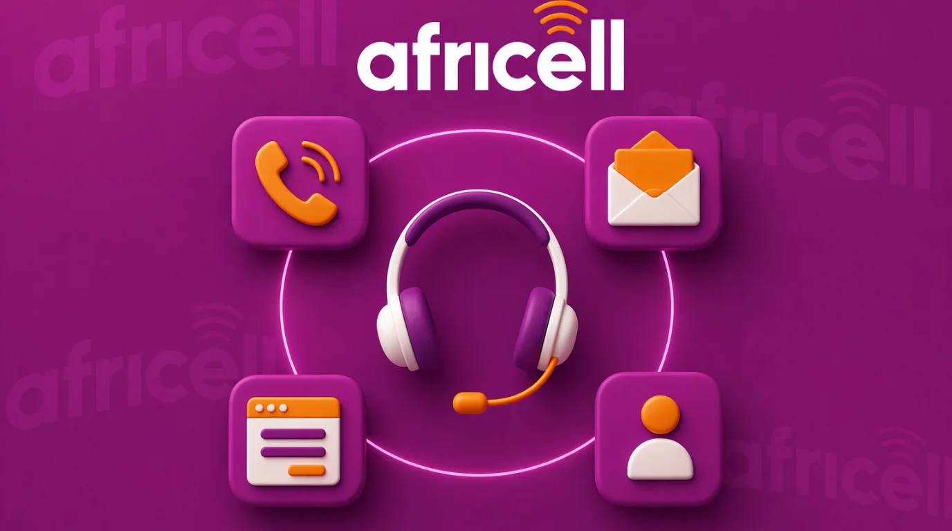 Apoio ao cliente Africell: Como funciona? Onde reclamar para ser ouvido?