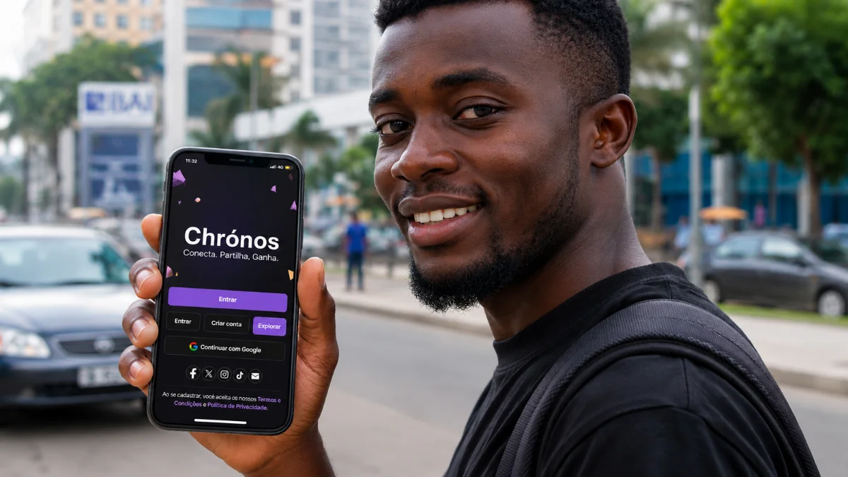 Chrónos: rede social que promete pagar pelo tempo online