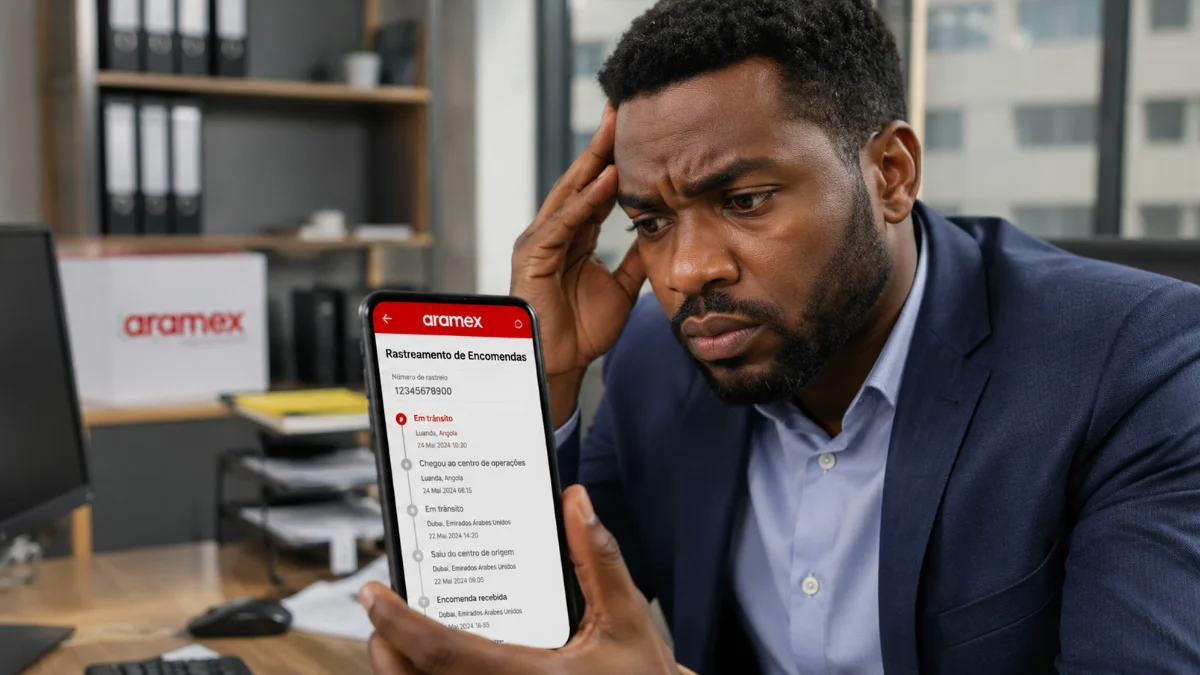 Pacote Aramex não recebido em Angola? Saiba o que fazer