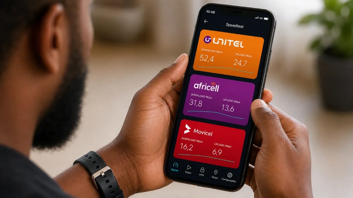 Internet lenta em Angola: Unitel, Africell ou Movicel, qual escolher